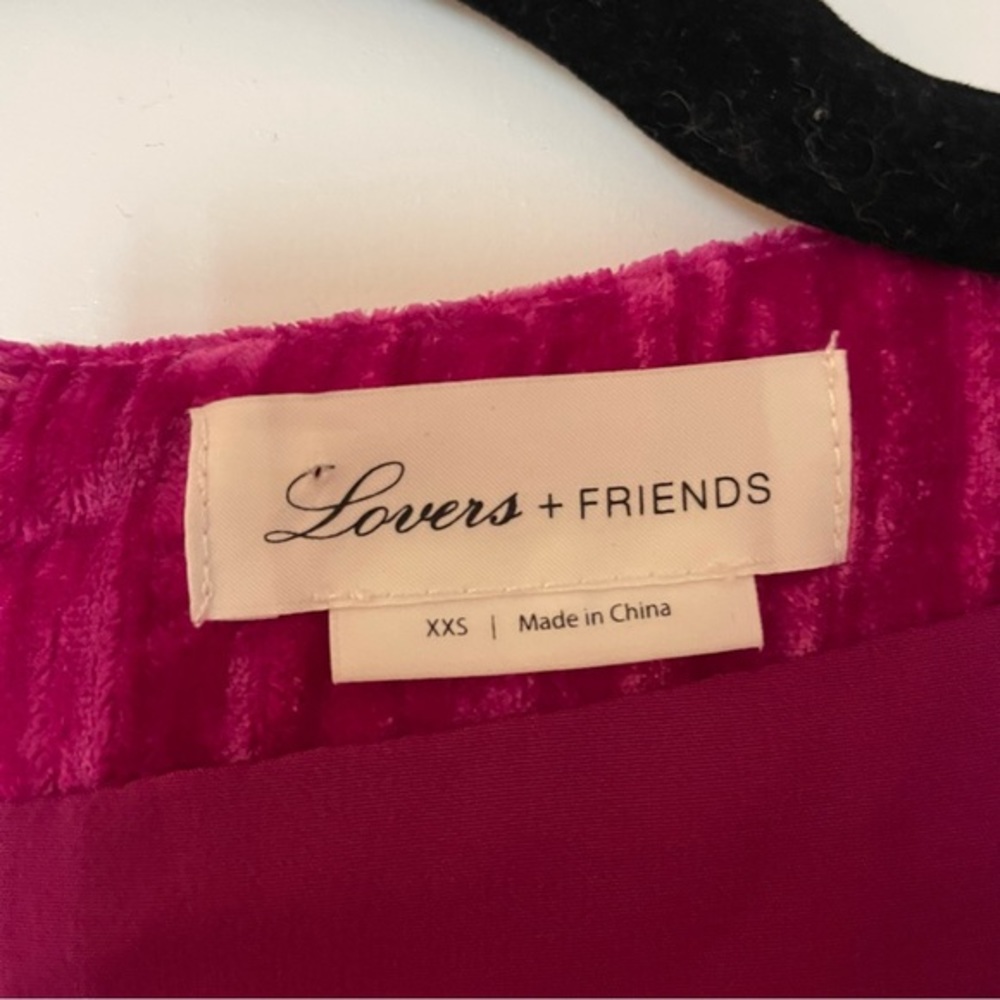 Lovers and Friends Cace‎ Mini Dress Magenta Pink XXS - Picture 6 of 7